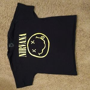 Nirvana Smiley Face T-shirt